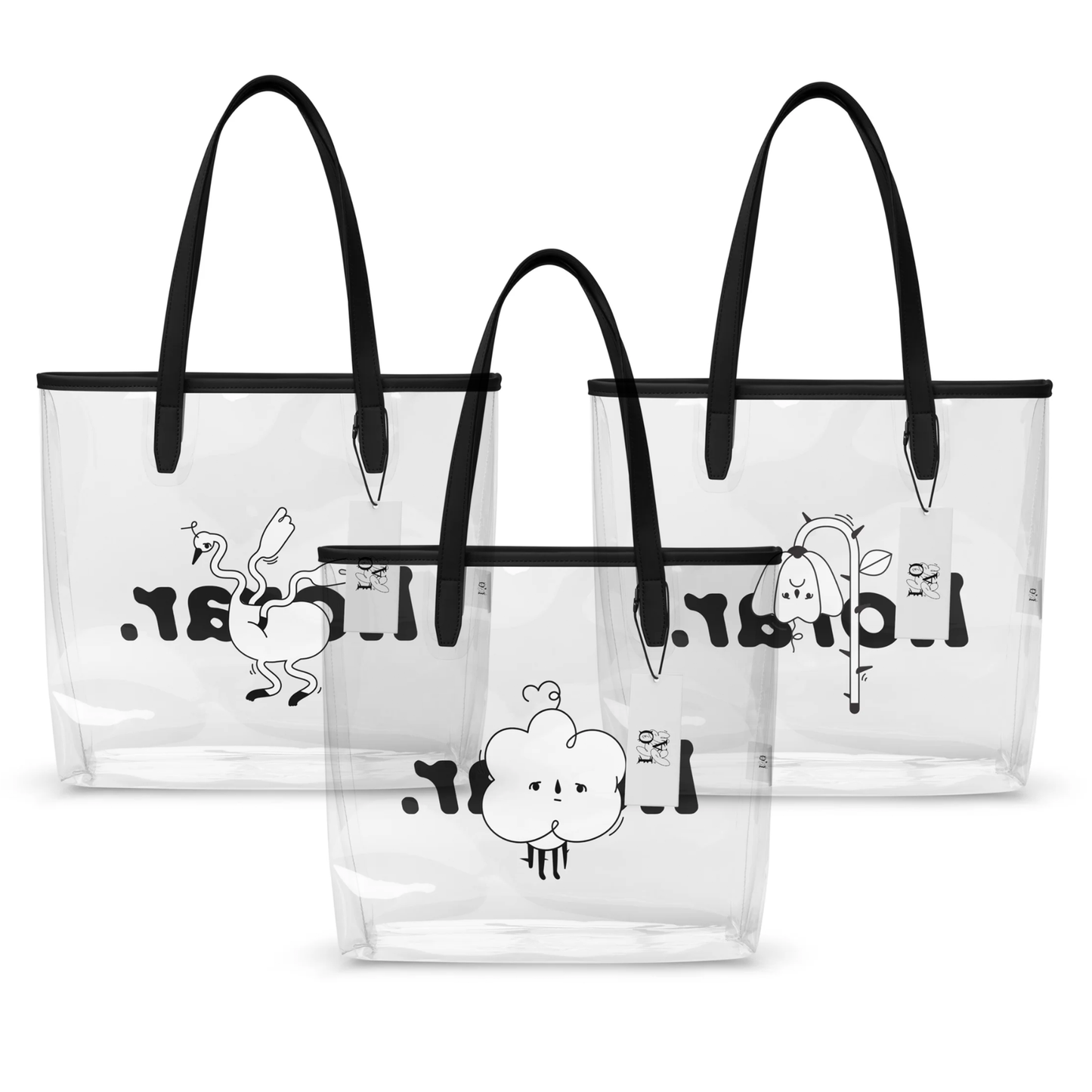 Clear Tote Bag